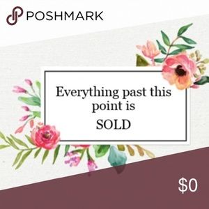 Items past this point have found their new homes.